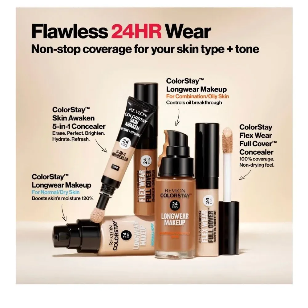 Color Stay makeup for normal/dry skin,Cinnamon SPF 20 600 vitamin E